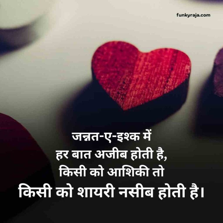 इश्क शायरी दो लाइन Love | ishq shayari Status